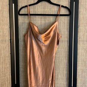 Bebe Satin Dress